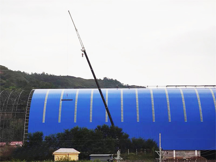 西安煤棚網架工程