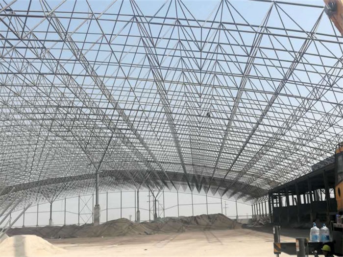 開封鋼廠料倉網架工程
